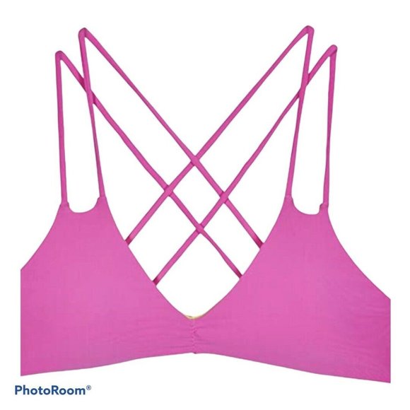 Pilyq Womens Celaya Utopia Halter Bikini Top NWT - Picture 4 of 5